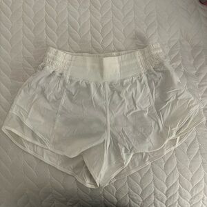 lululemon athletica White Athletic Shorts